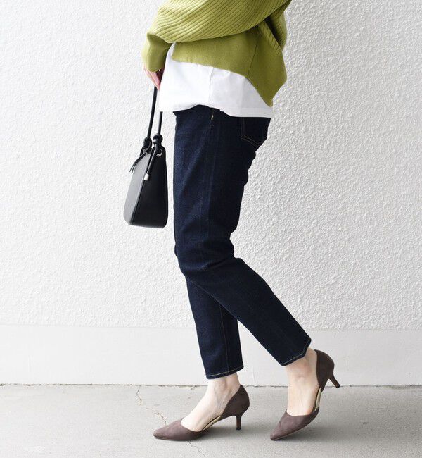 SHIPS for women「【WEB限定】スリム テーパード デニム （コバルトブルー・ダークブルー）」|デニム|