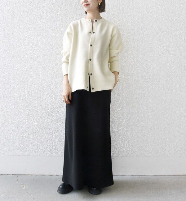 SHIPS any「SHIPS any: 〈手洗い可能〉ミラノリブ クルーネック カーディガン 26SS◇」|カーディガン|