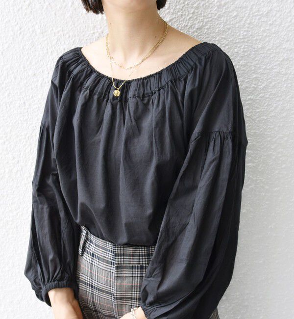 SHIPS for women「【SHIPS別注】TORRAZZO DONNA:〈手洗い可能〉ブラウス」|シャツ・ブラウス|