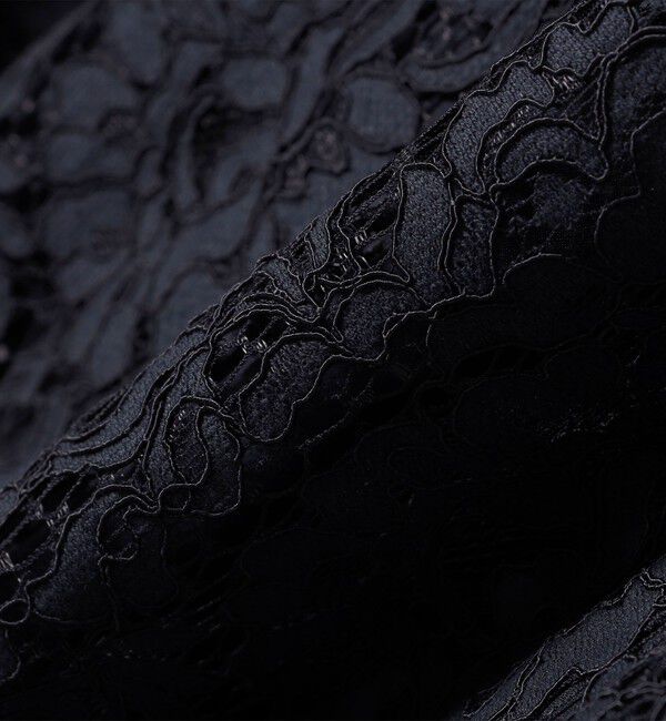 SHIPS for women「〈結婚式・パーティ〉kaene:パイピング レース Aライン ワンピース」|ワンピース|