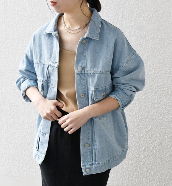 SHIPS any「SHIPS any:〈洗濯機可能〉デニム ジャケット［SHIPS any DENIM］」|デニムジャケット|
