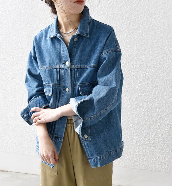 SHIPS any「SHIPS any:〈洗濯機可能〉デニム ジャケット［SHIPS any DENIM］」|デニムジャケット|