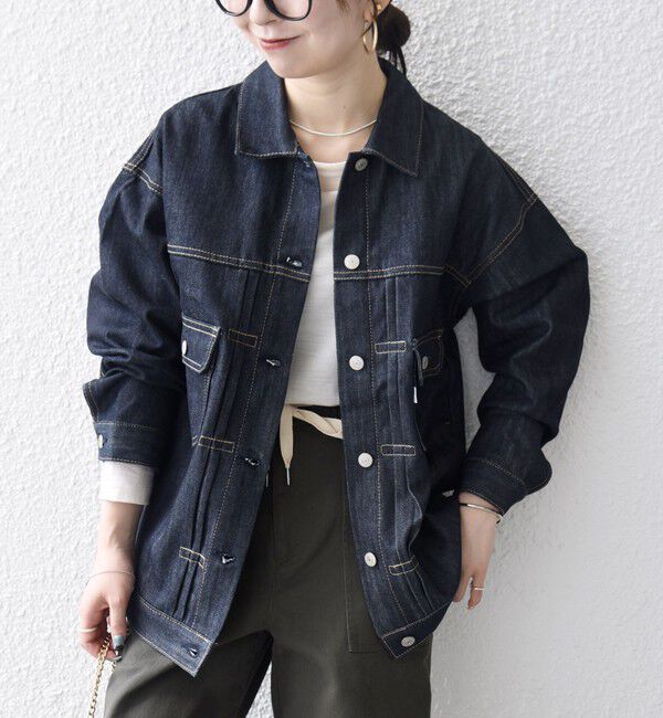 SHIPS any「SHIPS any:〈洗濯機可能〉デニム ジャケット［SHIPS any DENIM］」|デニムジャケット|