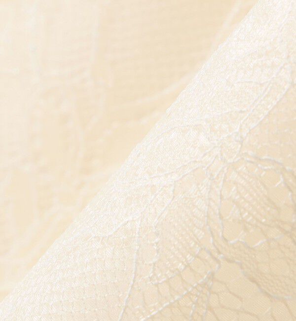 SHIPS for women「〈手洗い可能〉ラッセル レース シャツ」|シャツ・ブラウス|