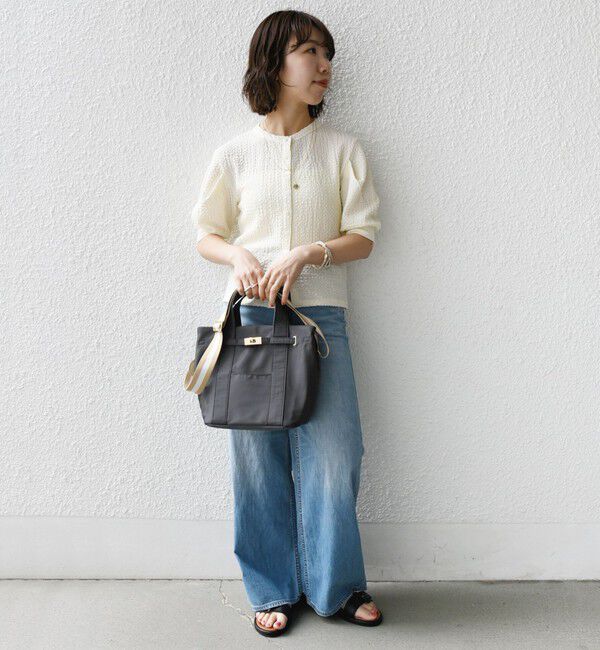 SHIPS for women「【WEB限定】パーテーション ライン テープ バッグ」|ショルダー・メッセンジャー|