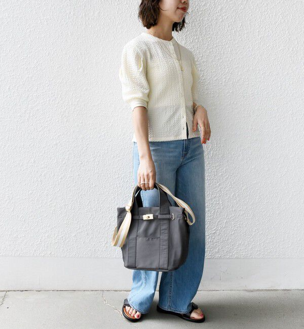 SHIPS for women「【WEB限定】パーテーション ライン テープ バッグ」|ショルダー・メッセンジャー|