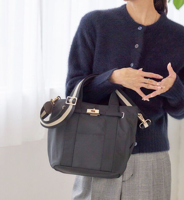 SHIPS for women「【WEB限定】パーテーション ライン テープ バッグ」|ショルダー・メッセンジャー|