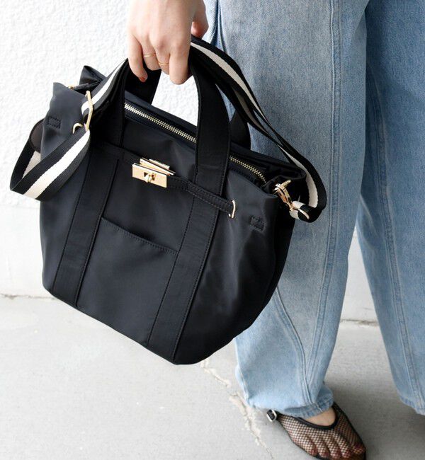 SHIPS for women「【WEB限定】パーテーション ライン テープ バッグ」|ショルダー・メッセンジャー|