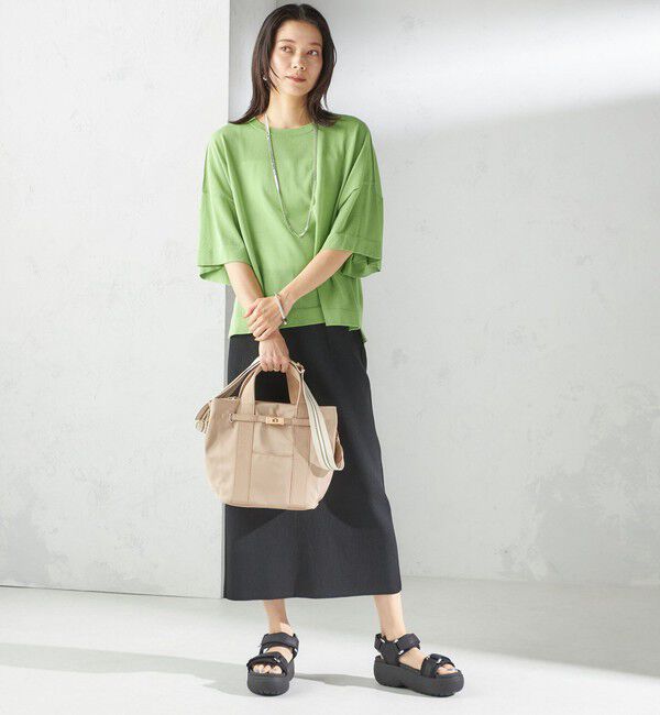 SHIPS for women「【WEB限定】パーテーション ライン テープ バッグ」|ショルダー・メッセンジャー|