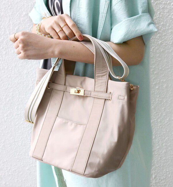 SHIPS for women「【WEB限定】パーテーション ライン テープ バッグ」|ショルダー・メッセンジャー|