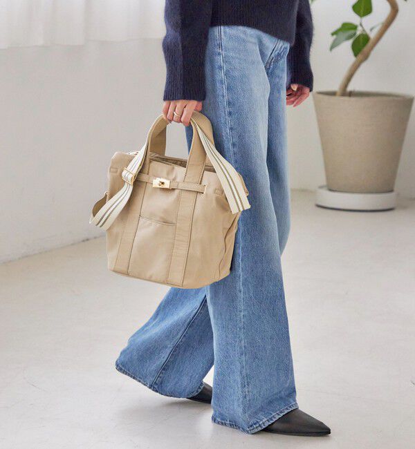 SHIPS for women「【WEB限定】パーテーション ライン テープ バッグ」|ショルダー・メッセンジャー|