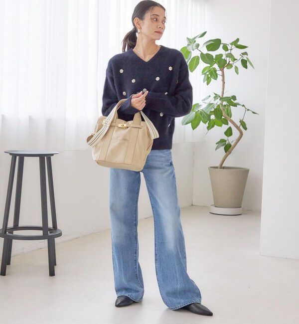 SHIPS for women「【WEB限定】パーテーション ライン テープ バッグ」|ショルダー・メッセンジャー|