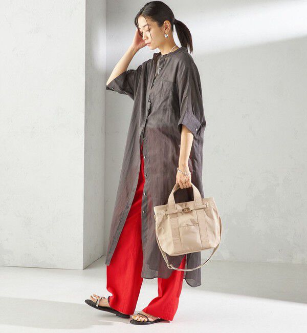 SHIPS for women「【WEB限定】パーテーション ライン テープ バッグ」|ショルダー・メッセンジャー|