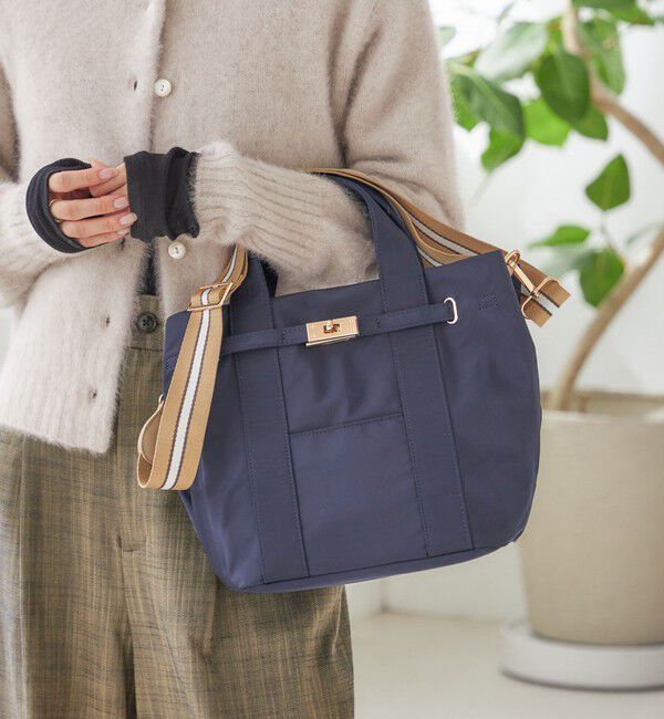 SHIPS for women「【WEB限定】パーテーション ライン テープ バッグ」|ショルダー・メッセンジャー|