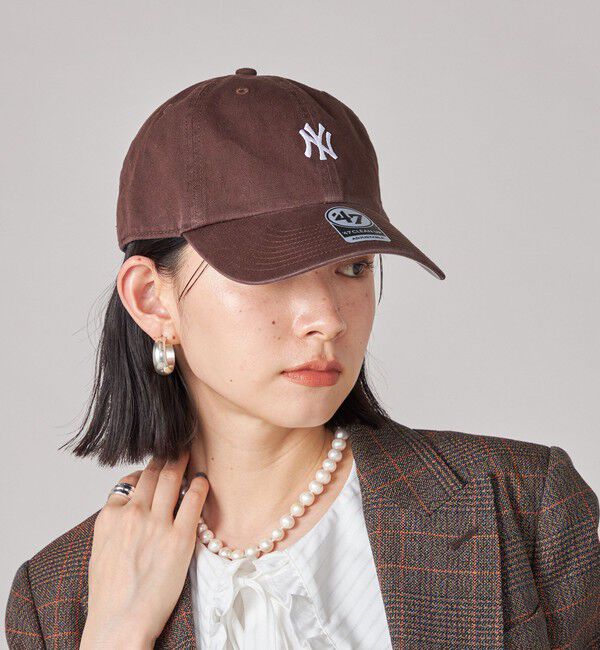 SHIPS for women「《一部追加予約》&prime;47:CLEAN UP YANKEES」|キャップ・キャスケット|
