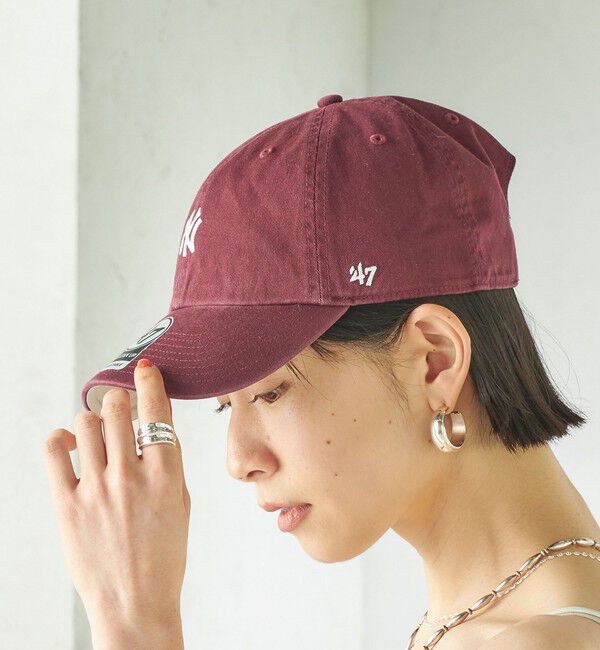 SHIPS for women「《一部追加予約》&prime;47:CLEAN UP YANKEES」|キャップ・キャスケット|