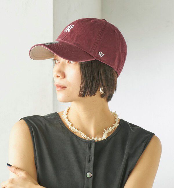 SHIPS for women「《一部追加予約》&prime;47:CLEAN UP YANKEES」|キャップ・キャスケット|