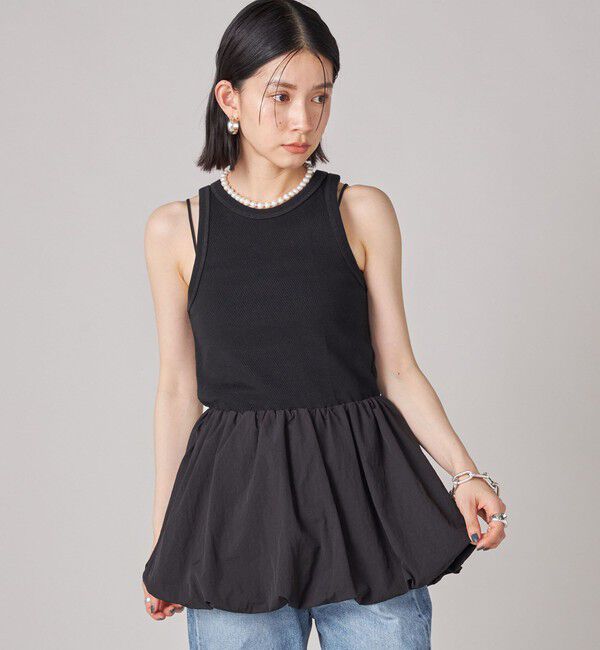 SHIPS for women「SHIPS NINE CASE:〈洗濯機可能〉バブル ヘム トップス」|その他|