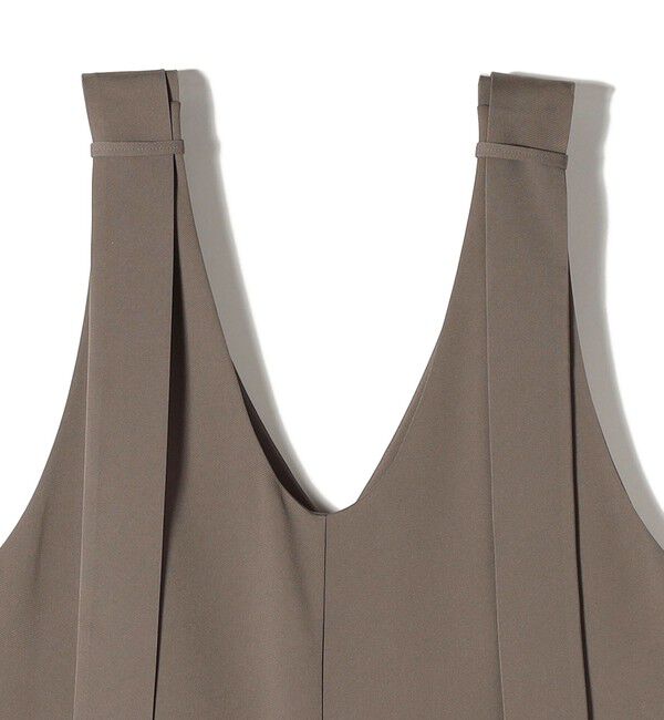 SHIPS for women「SHIPS Primary Navy Label:〈手洗い可能〉ツイル サロペット」|オールインワン|