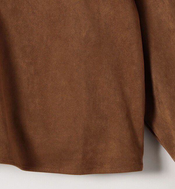 SHIPS any「SHIPS any: ポリエステル スエード ショート シャツ ジャケット」|その他|