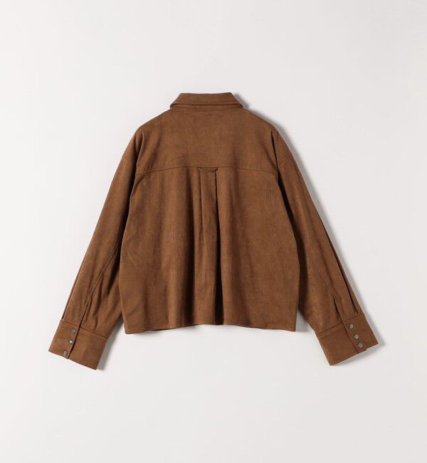 SHIPS any「SHIPS any: ポリエステル スエード ショート シャツ ジャケット」|その他|