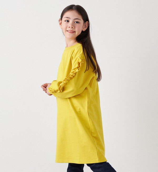 SHIPS any「SHIPS any:〈洗濯機可能〉デザイン フリル ワンピース <KIDS>」|ワンピース|