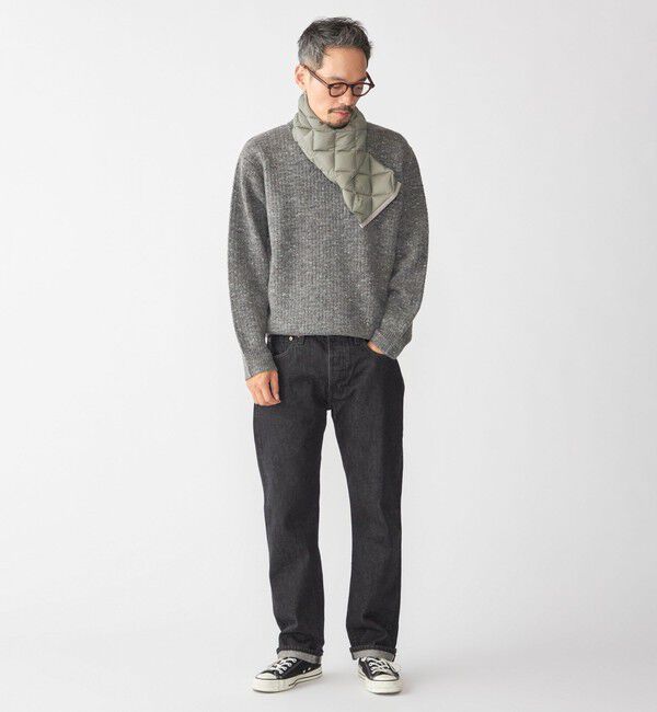 SHIPS「【SHIPS別注】TAION: 〈手洗い可能〉キルティング ダウン マフラー」|ストール|