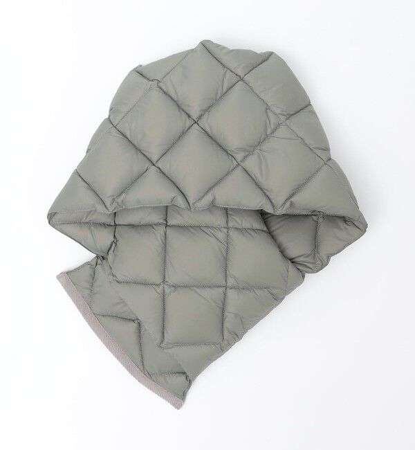 SHIPS「【SHIPS別注】TAION: 〈手洗い可能〉キルティング ダウン マフラー」|ストール|