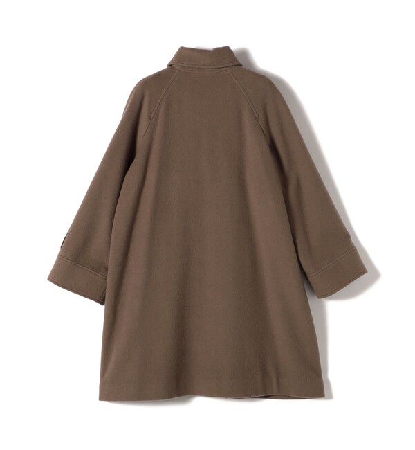 SHIPS Colors 「SHIPS Colors:SUPER100 ラグランスリーブ ダブルボタン コート◇」|ステンカラーコート|