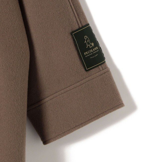 SHIPS Colors 「SHIPS Colors:SUPER100 ラグランスリーブ ダブルボタン コート◇」|ステンカラーコート|