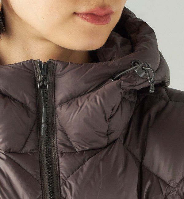 SHIPS for women「【SHIPS別注】Wai+ &times; TAION:〈手洗い可能〉ミディ ダウン コート」|ダウン|