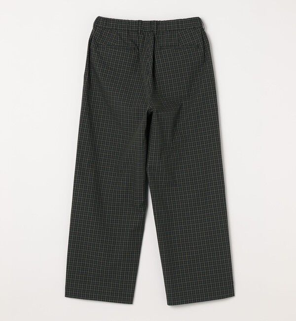 SHIPS any「SHIPS any:〈洗濯機可能〉マイクロ チェック イージー パンツ(セットアップ対応)◇」|チノ|