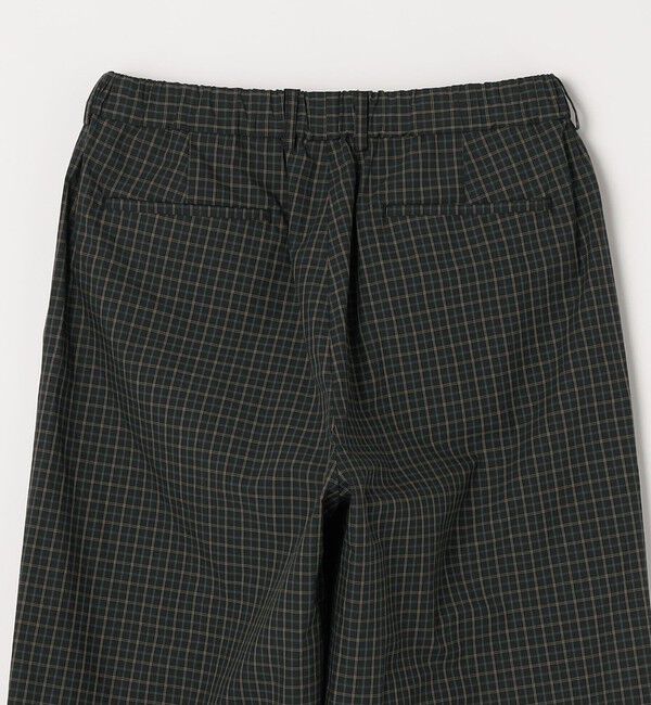 SHIPS any「SHIPS any:〈洗濯機可能〉マイクロ チェック イージー パンツ(セットアップ対応)◇」|チノ|