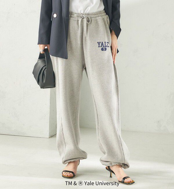 SHIPS for women「RUSSELL ATHLETIC:〈洗濯機可能〉YALE CURVE PANTS」|その他|ライトグレー