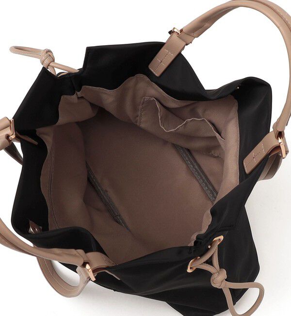 SHIPS any「《追加予約》SHIPS any: 2WAY バイカラー A4 ドロスト トート バッグ」|トートバッグ|