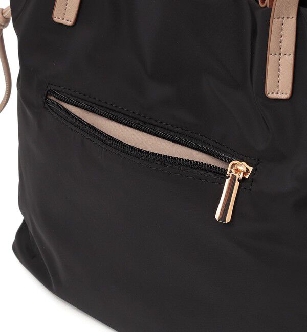 SHIPS any「《追加予約》SHIPS any: 2WAY バイカラー A4 ドロスト トート バッグ」|トートバッグ|