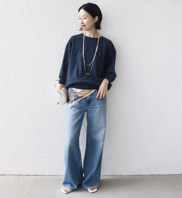 SHIPS for women「〈手洗い可能〉ハイゲージ ドルマン プルオーバー」|Tシャツ・カットソー|