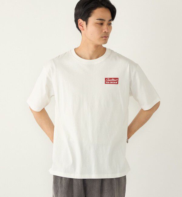 SHIPS Colors 「SHIPS Colors:Sealtest(R) ICE CREAM プリント フェード Tシャツ」|Tシャツ・カットソー|