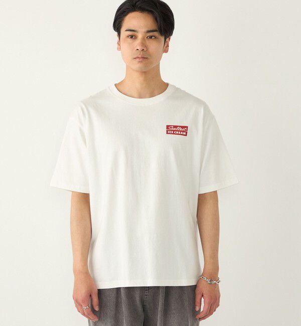 SHIPS Colors 「SHIPS Colors:Sealtest(R) ICE CREAM プリント フェード Tシャツ」|Tシャツ・カットソー|