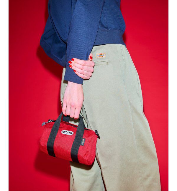 OUTDOOR PRODUCTS Usual Things「追加4  230  ROLL BOSTON SMALL SOLID」|ショルダー・メッセンジャー|レッド