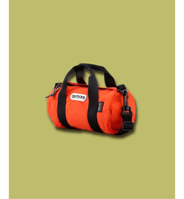 OUTDOOR PRODUCTS Usual Things「追加4  230  ROLL BOSTON SMALL SOLID」|ショルダー・メッセンジャー|オレンジ