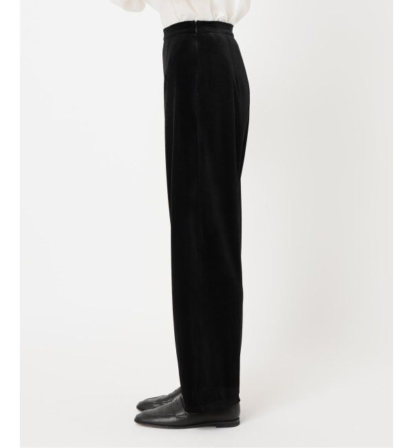 OUTDOOR PRODUCTS Usual Things「追加 ベロアフレアパンツ」|スラックス|