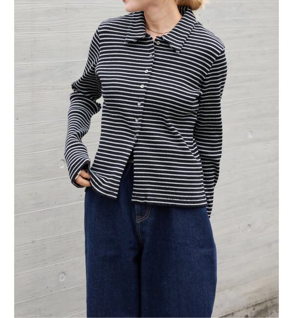 OUTDOOR PRODUCTS Usual Things「リブタイトポロシャツカットソー」|Tシャツ・カットソー|