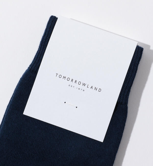 TOMORROWLAND GOODS「TOMORROWLAND コットン ソリッドソックス」|ソックス|
