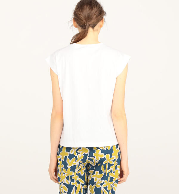 TOMORROWLAND collection「スーピマコットンジャージー フレンチスリーブプルオーバー」|Tシャツ・カットソー|