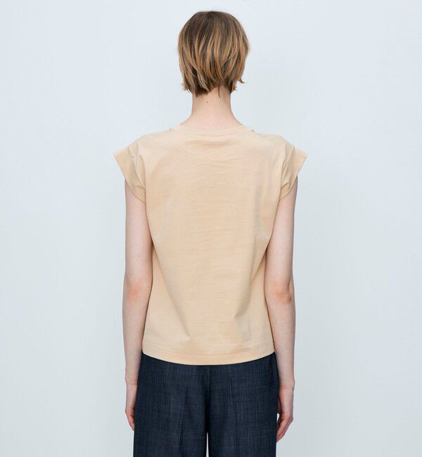 TOMORROWLAND collection「スーピマコットンジャージー フレンチスリーブプルオーバー」|Tシャツ・カットソー|