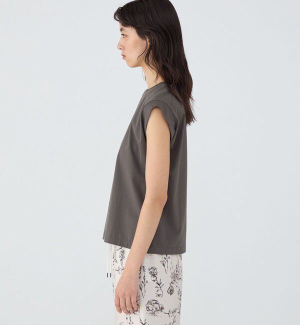 TOMORROWLAND collection「スーピマコットンジャージー フレンチスリーブプルオーバー」|Tシャツ・カットソー|