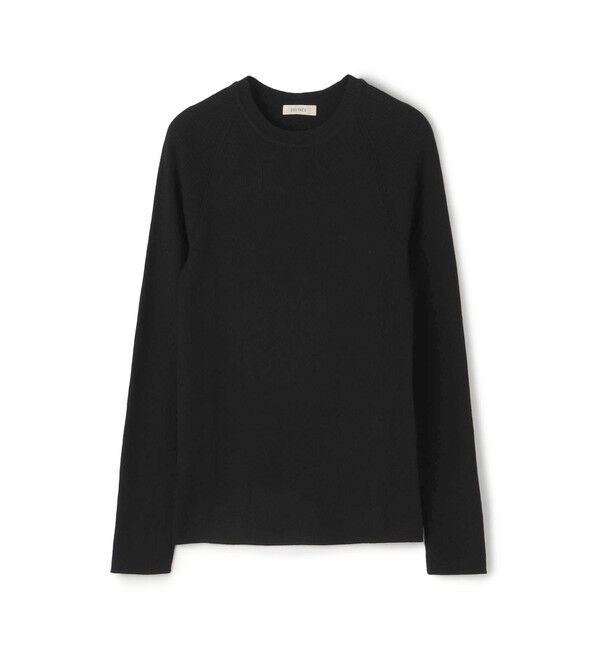 DES PRES「ウーステッドウールリブ クルーネックプルオーバー」|ニット・セーター|19 ブラック