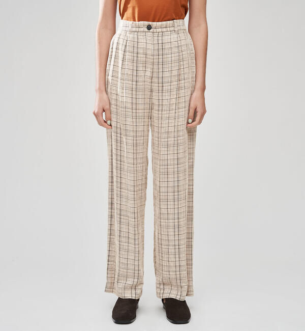 DES PRES「ライトビスコースコーデュロイ タックストレートパンツ」|その他|