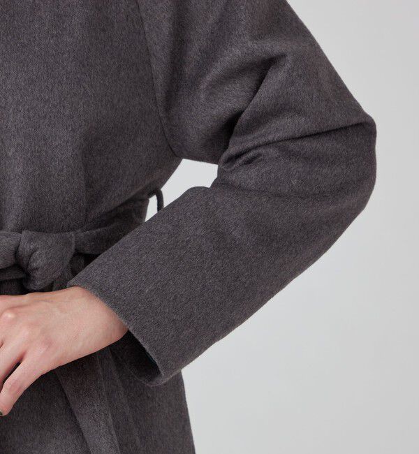 TOMORROWLAND collection「ピュアカシミヤ ノーカラーコート」|ノーカラーコート|